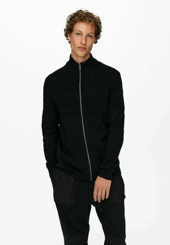 Only & Sons ONSBACE - Gilet - Black 1 Only & Sons ONSBACE - Gilet - Black