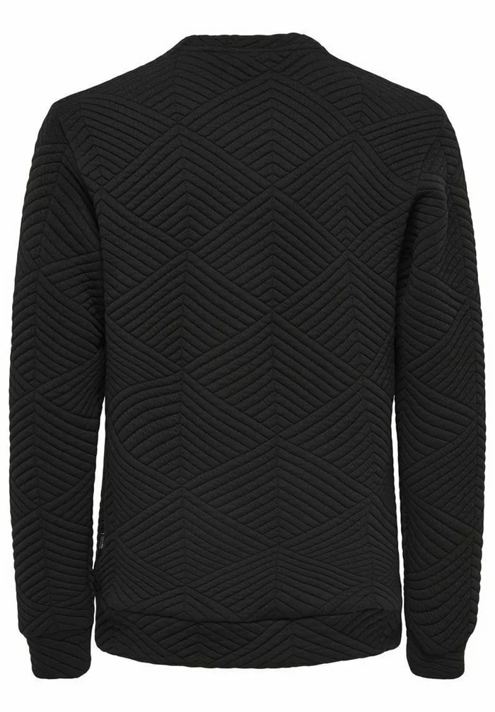 Only & Sons Sweatshirt - Black 6 Only & Sons Sweatshirt - Black – Image 6