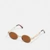 Only & Sons ONSSUNGLASSES UNISEX - Lunettes De Soleil - Dark Brown/gold Combo