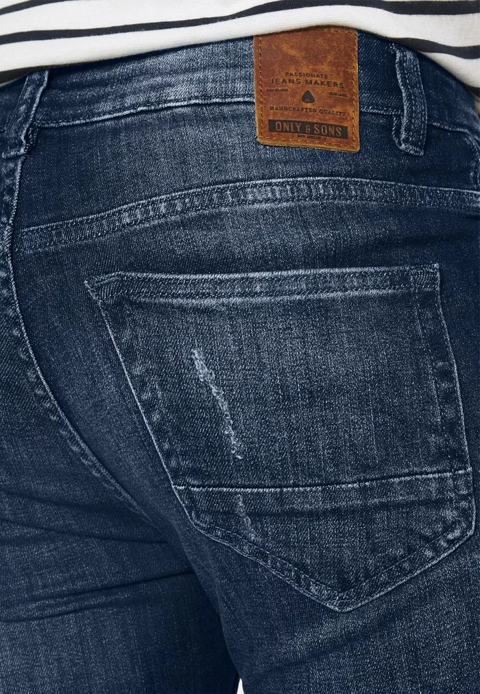 Only & Sons ONSLOOM LIFE - Jean Slim - Blue Denim 4 Only & Sons ONSLOOM LIFE - Jean Slim - Blue Denim – Image 4