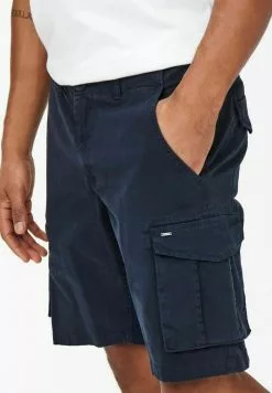 Only & Sons ONSMIKE - Short - Night Sky -Only & Sons Soldes Boutique 3c539b775cbf4c05a5911fae1e44a337