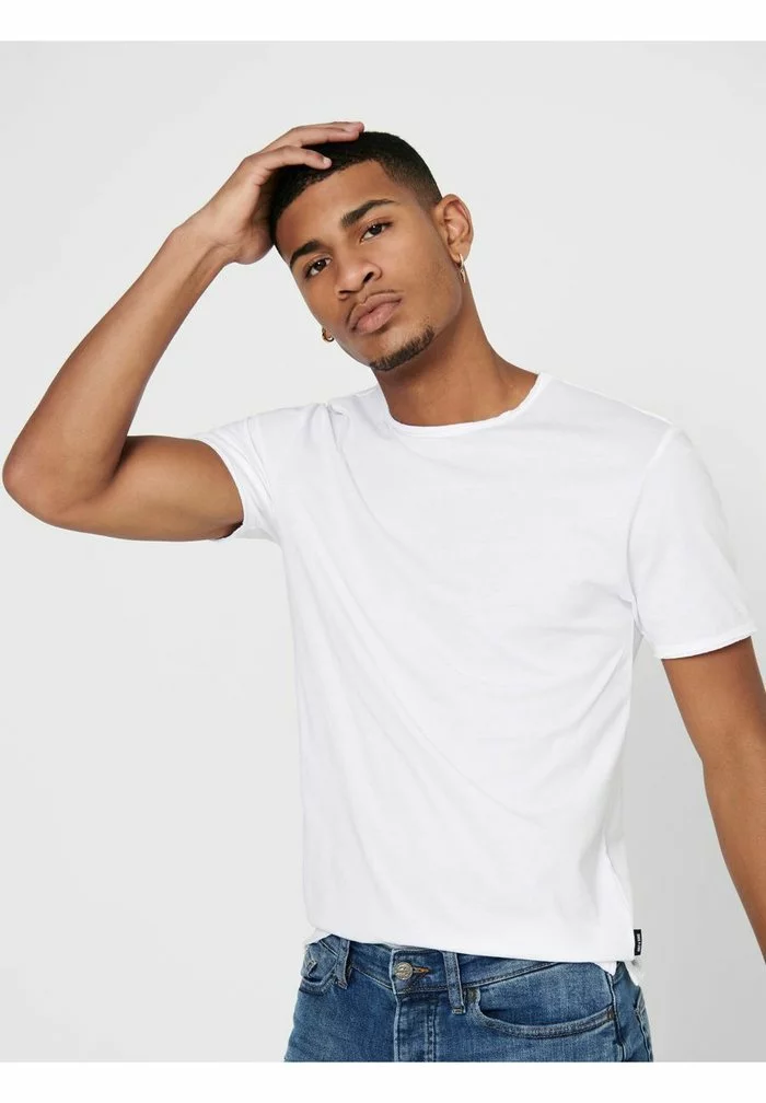 Only & Sons 2 PACK - T-shirt Basique - White 4 Only & Sons 2 PACK - T-shirt Basique - White – Image 4