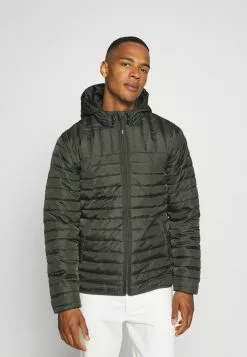 Only & Sons ONSPAUL QUILTED HOOD JACKET - Veste Mi-saison - Peat