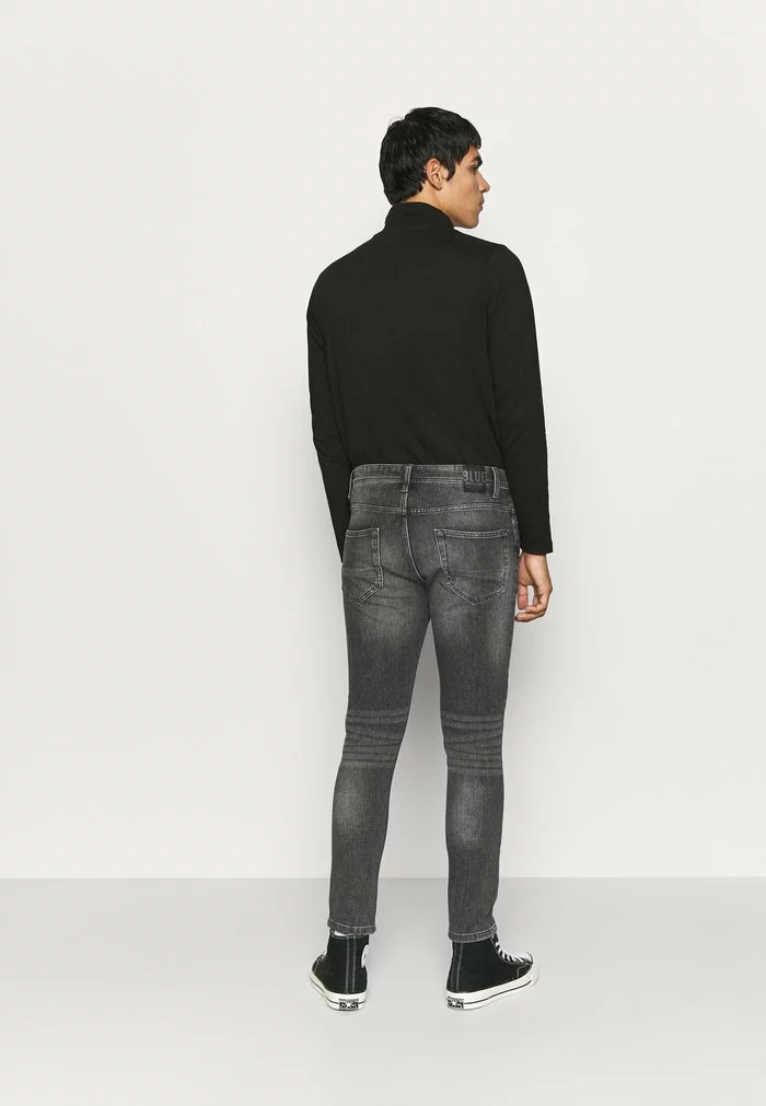 Only & Sons ONSDRAPER LIFE - Jean Slim - Grey Denim 3 Only & Sons ONSDRAPER LIFE - Jean Slim - Grey Denim – Image 3