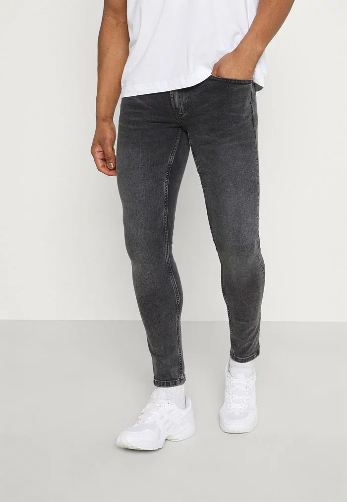 Only & Sons ONSWARP LIFE - Jeans Skinny - Grey Denim 1 Only & Sons ONSWARP LIFE - Jeans Skinny - Grey Denim