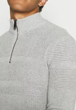 Only & Sons ONSBACE - Pullover - Light Grey Melange -Only & Sons Soldes Boutique 40b2e1f0600340e687affcf0c02e45bf