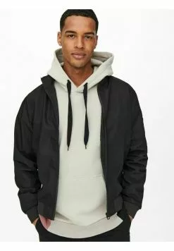 Only & Sons Blouson Bomber - Black 10 Only & Sons Blouson Bomber - Black -Only & Sons Soldes Boutique 413c91efb11a4ef28db5a34f1c329ce5