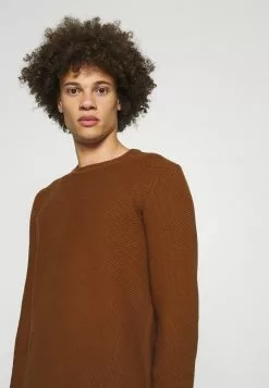 Only & Sons ONSDAN STRUCTURE CREW NECK - Pullover - Monk Robe -Only & Sons Soldes Boutique 429cfe7c3bd54fc5914ae38fbe24aa63