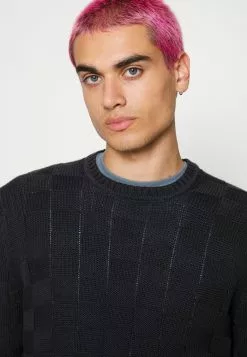 Only & Sons ONSHELIX CREW LIFE - Pullover - Dark Navy -Only & Sons Soldes Boutique 42df9c68fac04aca8f2cba7aa84d4a9e