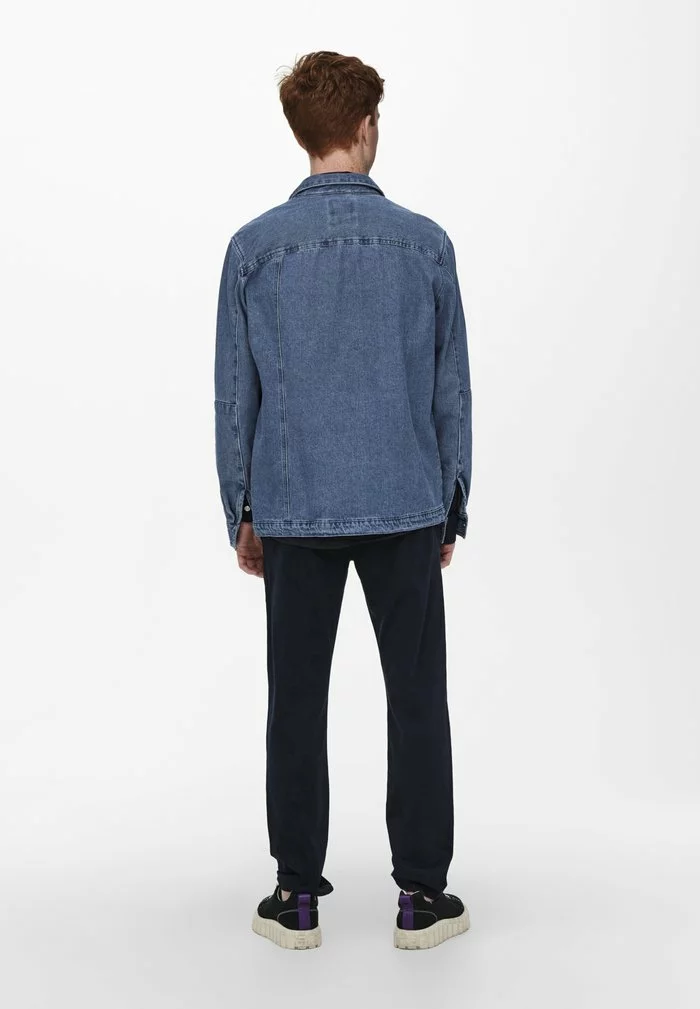 Only & Sons ONSPETE LIFE SLIM - Chino - Dark Navy 2 Only & Sons ONSPETE LIFE SLIM - Chino - Dark Navy â Image 2