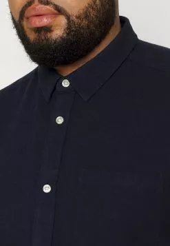 Only & Sons ONSLUCA LIFE SOLID SHIRT - Chemise - Dark Navy -Only & Sons Soldes Boutique 43215d2bc9a5472c8fbbc3a25eae2b4e