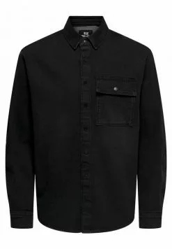 Only & Sons Veste En Jean - Black Denim -Only & Sons Soldes Boutique 43388527d3ba43638ad3da696264b5ae