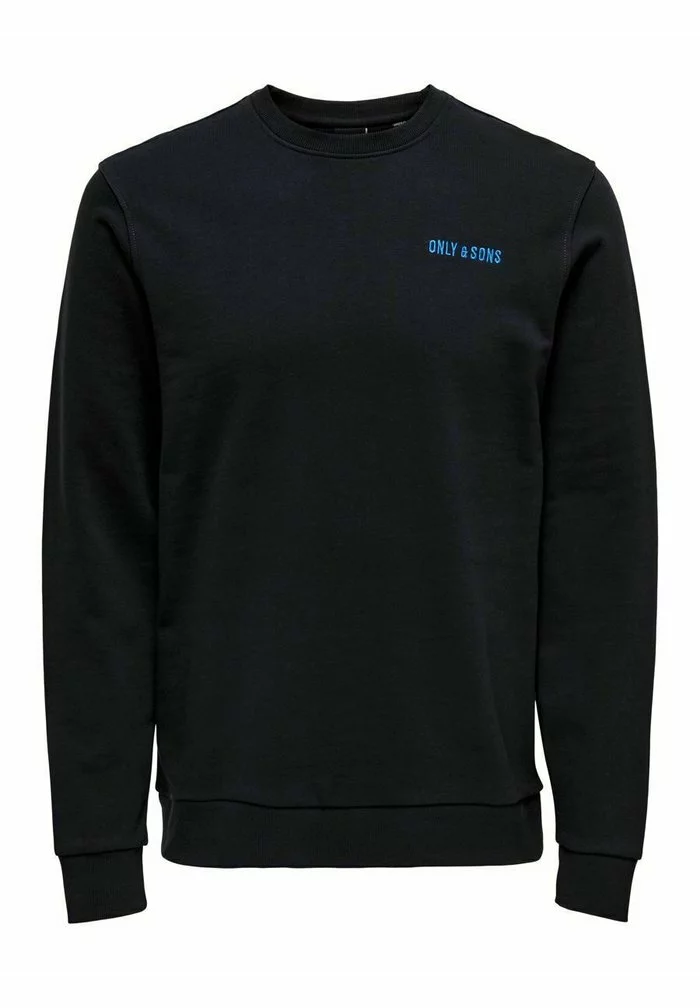 Only & Sons Sweatshirt - Dark Navy 6 Only & Sons Sweatshirt - Dark Navy – Image 6