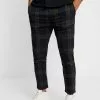 Only & Sons ONSLINUS CHECK PANT - Pantalon Classique - Dark Navy