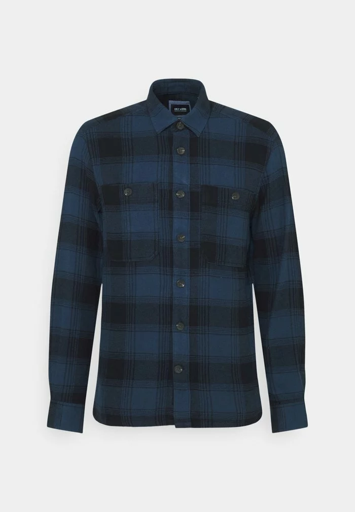 Only & Sons ONSNADAL LIFE CHECK - Chemise - Dress Blues 1 Only & Sons ONSNADAL LIFE CHECK - Chemise - Dress Blues