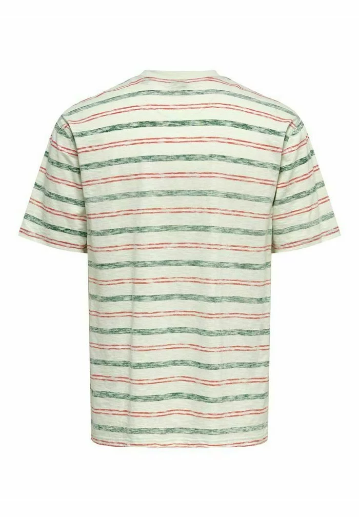 Only & Sons RELAXED FIT - T-shirt Imprimé - Dark Green 7 Only & Sons RELAXED FIT - T-shirt Imprimé - Dark Green – Image 7