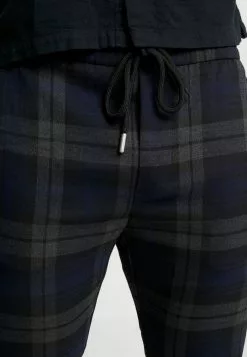 Only & Sons ONSLINUS CHECK PANT - Pantalon Classique - Dark Navy -Only & Sons Soldes Boutique 453263b4a45940d0b42bdaef30eeb979