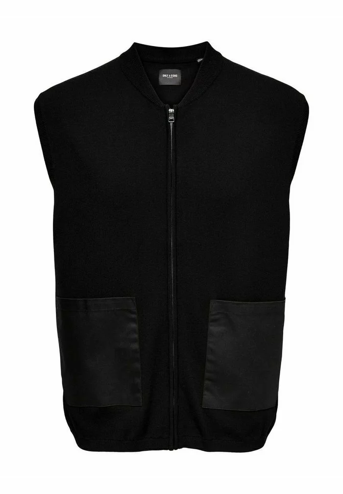 Only & Sons Veste Sans Manches - Black 1 Only & Sons Veste Sans Manches - Black