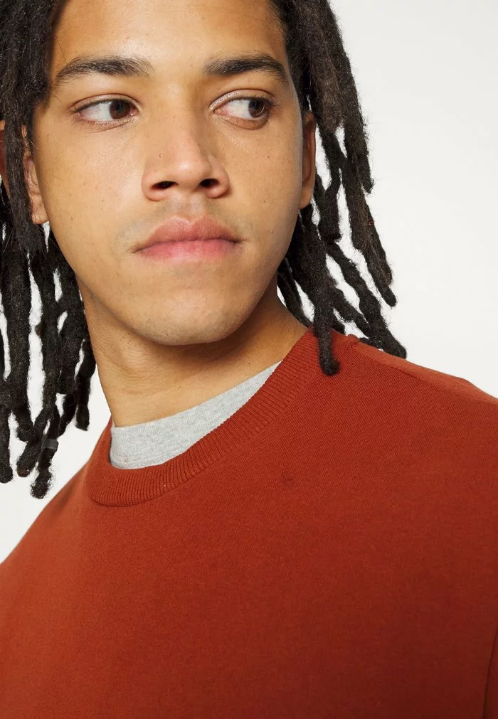 Only & Sons ONSCERES LIFE CREW NECK - Sweatshirt - Burnt Henna 4 Only & Sons ONSCERES LIFE CREW NECK - Sweatshirt - Burnt Henna – Image 4