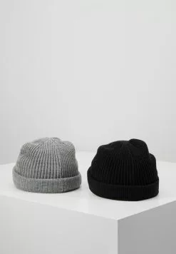 Only & Sons ONSSHORT BEANIE 2 PACK - Bonnet - Black/grey Melange 8 Only & Sons ONSSHORT BEANIE 2 PACK - Bonnet - Black/grey Melange -Only & Sons Soldes Boutique 488e286a89d148a5ac701e221ff07d5c