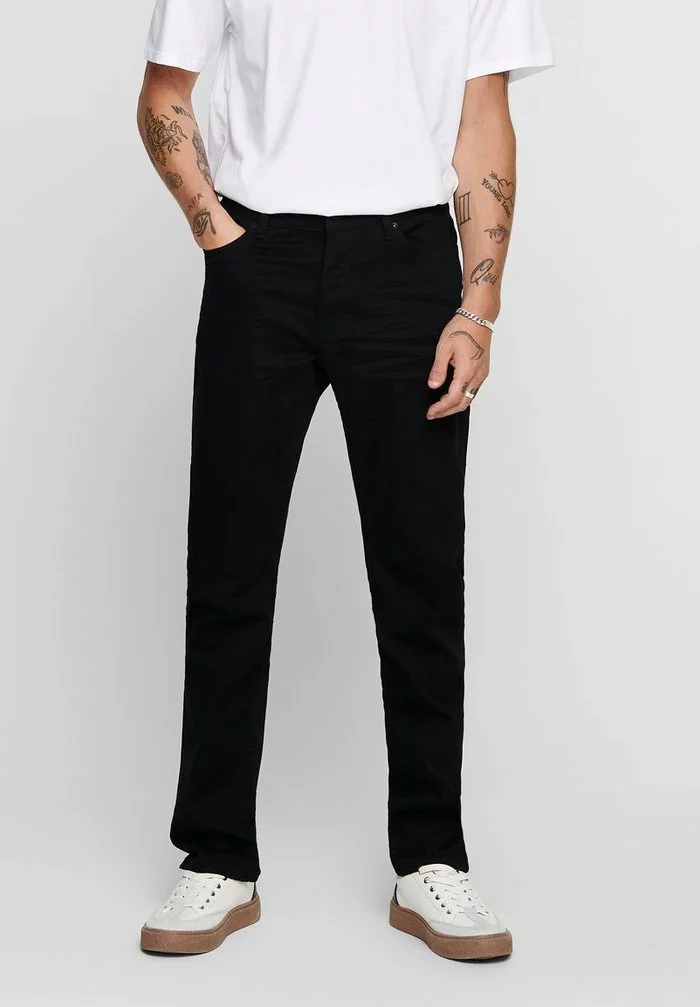 Only & Sons ONSWEFT - Jeans Skinny - Black Denim 1 Only & Sons ONSWEFT - Jeans Skinny - Black Denim