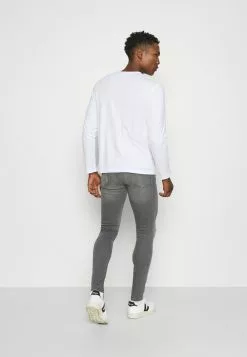 Only & Sons ONSWARP LIFE SKINNY GREYST - Jeans Fuselé - Grey Denim -Only & Sons Soldes Boutique 4b9aee16ab0242908bb38255a8db011f