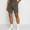 Only & Sons ONSLINUS CHECK - Short - Dark Grey Melange