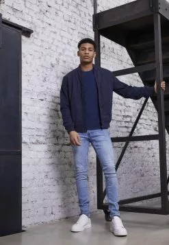 Only & Sons ONSSPUN WASHED - Jean Slim - Blue Denim