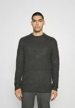Only & Sons ONSNAZLO CREW NECK - Pullover - Dark Grey Melange