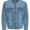 Only & Sons Veste En Jean - Blue Denim