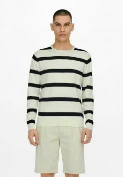 Only & Sons Pullover - Star White
