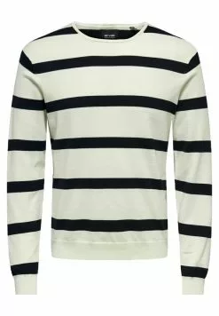 Only & Sons Pullover - Star White -Only & Sons Soldes Boutique 4ecf88be13e64ae69439cfa8644783e2