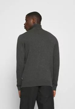 Only & Sons ONSALEX ROLL NECK - Pullover - Dark Grey Melange -Only & Sons Soldes Boutique 4ed39b0f4e1b489a86b1d8c0e46f5b35