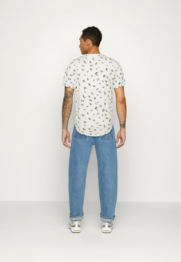 Only & Sons ONSTIMMY LONGY TEE - T-shirt Imprimé - Star White 3 Only & Sons ONSTIMMY LONGY TEE - T-shirt Imprimé - Star White – Image 3