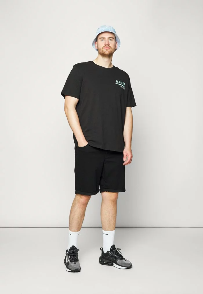 Only & Sons ONSPLY - Short En Jean - Black 2 Only & Sons ONSPLY - Short En Jean - Black – Image 2