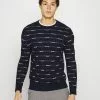 Only & Sons ONSBRUCE LIFE STRIPE - Pullover - Dark Navy