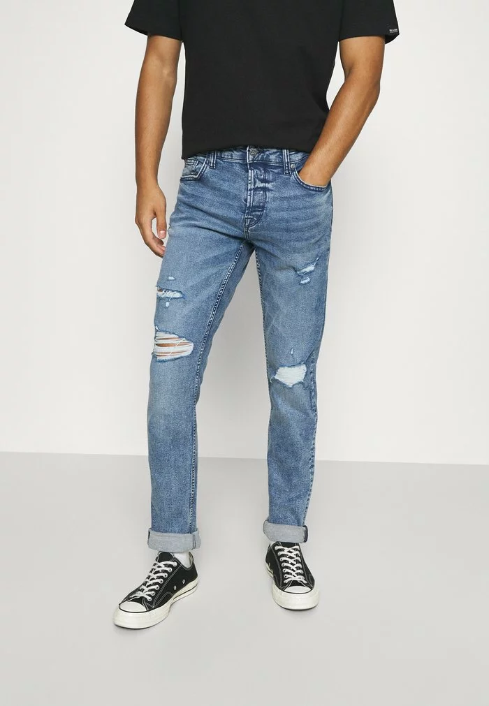 Only & Sons ONSLOOM LIFE - Jean Slim - Blue Denim 4 Only & Sons ONSLOOM LIFE - Jean Slim - Blue Denim – Image 4