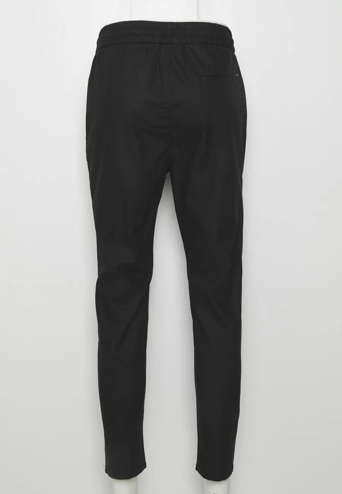 Only & Sons ONSLINUS CROP MIX - Pantalon Classique - Black 2 Only & Sons ONSLINUS CROP MIX - Pantalon Classique - Black – Image 2