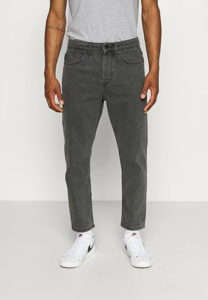 Only & Sons ONSAVI BEAM LIFE CROP - Jean Boyfriend - Black Denim 1 Only & Sons ONSAVI BEAM LIFE CROP - Jean Boyfriend - Black Denim