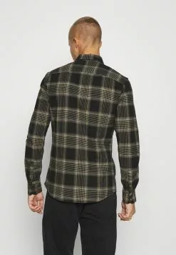 Only & Sons ONSMAI LIFE STRETCH CHECK SHIRT - Chemise - Black -Only & Sons Soldes Boutique 54c3d5b8581446eaa8e5beed815ce94a