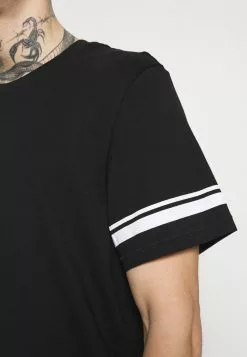 Only & Sons ONSMATT LIFE LONGY STRIPE - T-shirt Imprimé - Black -Only & Sons Soldes Boutique 54c460f8d90b4e0c9e2173783df350e4