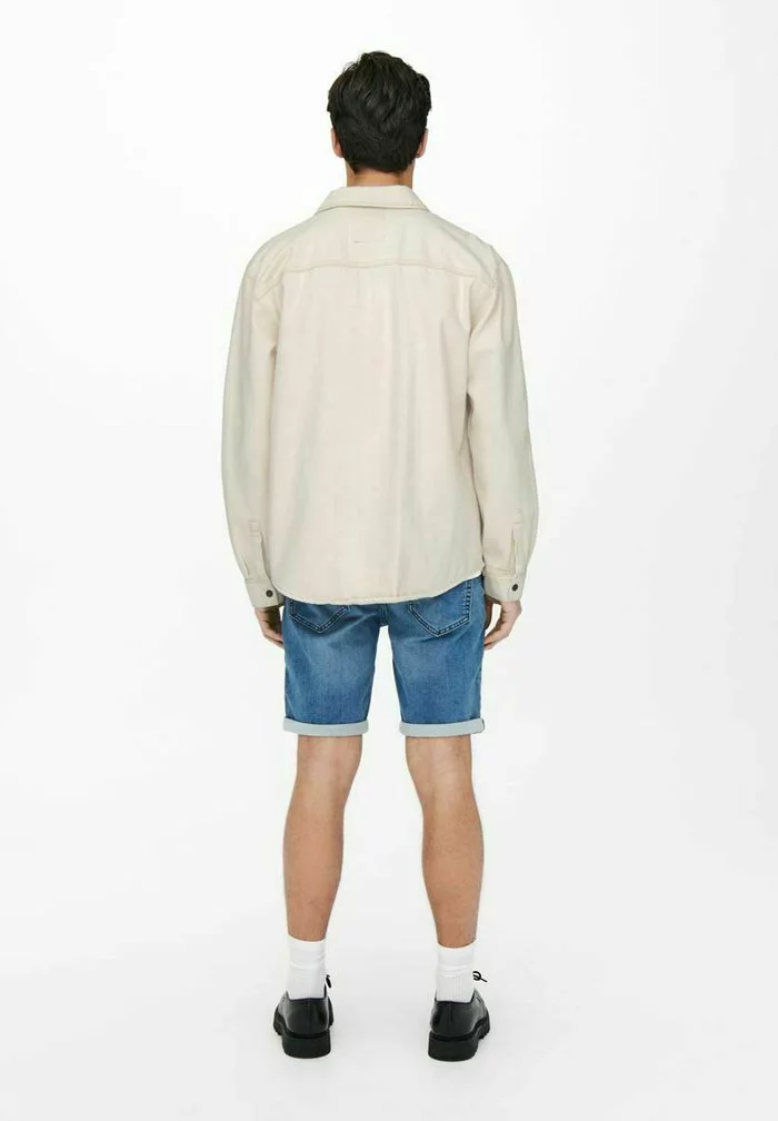 Only & Sons Chemise - Ecru 3 Only & Sons Chemise - Ecru – Image 3