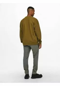 Only & Sons Sweatshirt - Monks Robe -Only & Sons Soldes Boutique 5540a55ec6f94268b5ef9087b06735ec