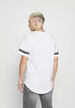 Only & Sons ONSMATT LIFE LONGY STRIPE - T-shirt Imprimé - White -Only & Sons Soldes Boutique 56469427d10b4358afcca02acfb3bb60