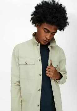 Only & Sons ONSILVIO LIFE - Veste Légère - Pelican -Only & Sons Soldes Boutique 56d1deaeca3e401ab66be5107bea063b