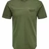 Only & Sons ONSDASH LIFE LONGY - T-shirt Basique - Olive Night