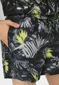 Only & Sons GEMUSTERTE - Short De Bain - Black -Only & Sons Soldes Boutique 592537302f7e45b4b1efce1867f9b7ac