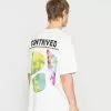 Only & Sons ONSILLIAN PRINT TEE - T-shirt Imprimé - Bright White