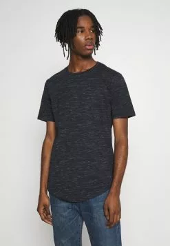 Only & Sons ONSMATTY LONGY TEE - T-shirt Imprimé - Dark Navy