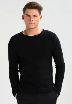 Only & Sons ONSDAN STRUCTURE CREW NECK - Pullover - Black